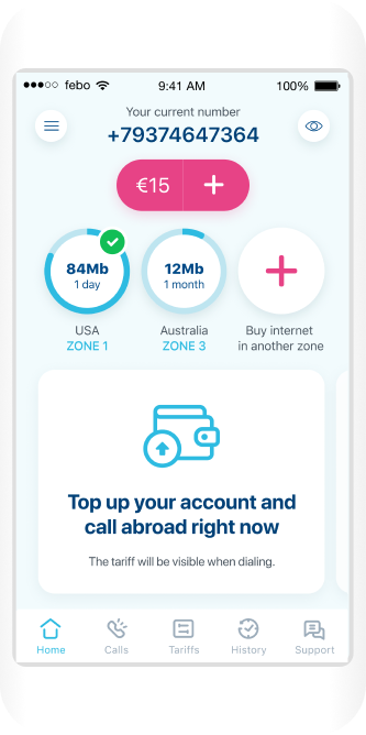 Control your spending: see everything on the home screen